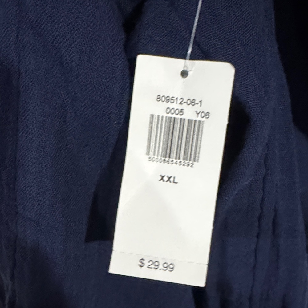 NWT Old Navy Shirred Double-Weave Blouse - Picture 5 of 6